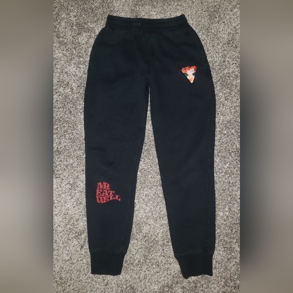 Mr. Eatwell| Pizza Sweatpants with Relaxed Fit - Picture 1 of 9